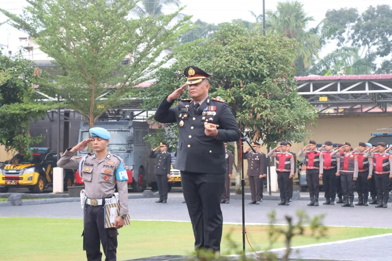 Hari Pahlawan 2025, Kapolres Batu Ba Ajak Jajaran Teladani Semangat Juang Para Pahlawan