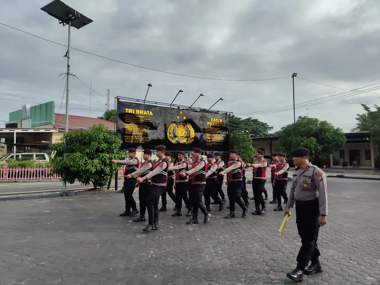 Sat Samapta Polres Batu Bara Perkuat Disiplin dan Kesiapsiagaan Personel