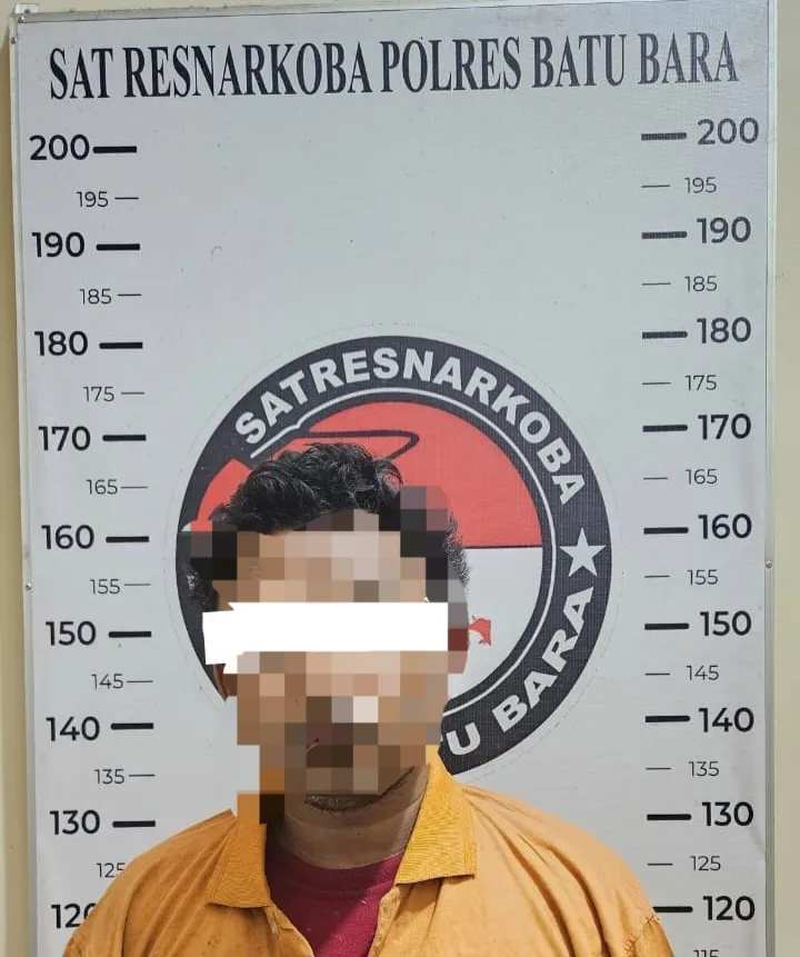 Penggerebekan di Kuala Gunung, Polres Batu Bara Amankan Pelaku dengan Paket Sabu