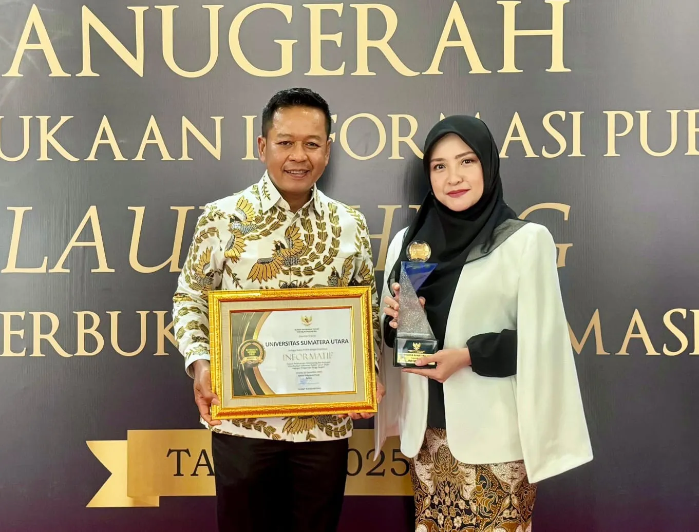 USU Dinobatkan 5 Besar PTN Paling Informatif Nasional