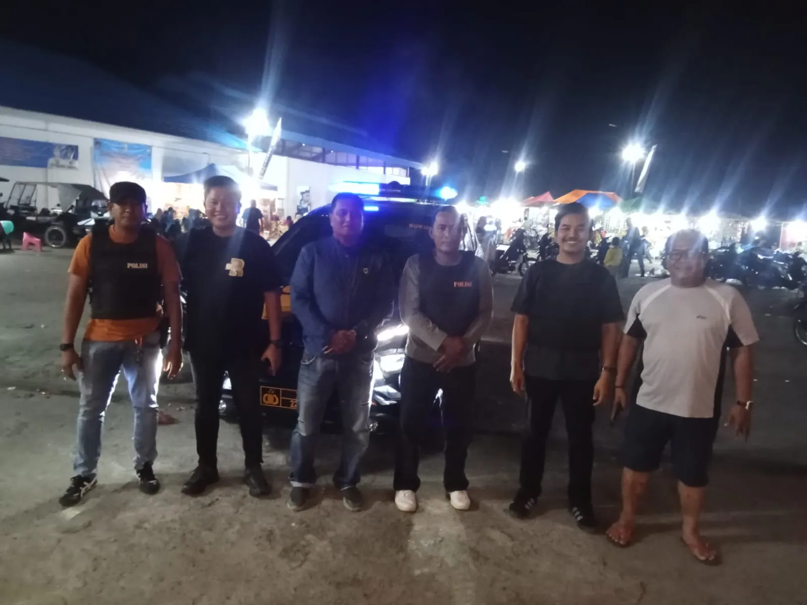 Patroli Malam Polsek Labuhan Ruku Antisipasi Gangguan Kamtibmas