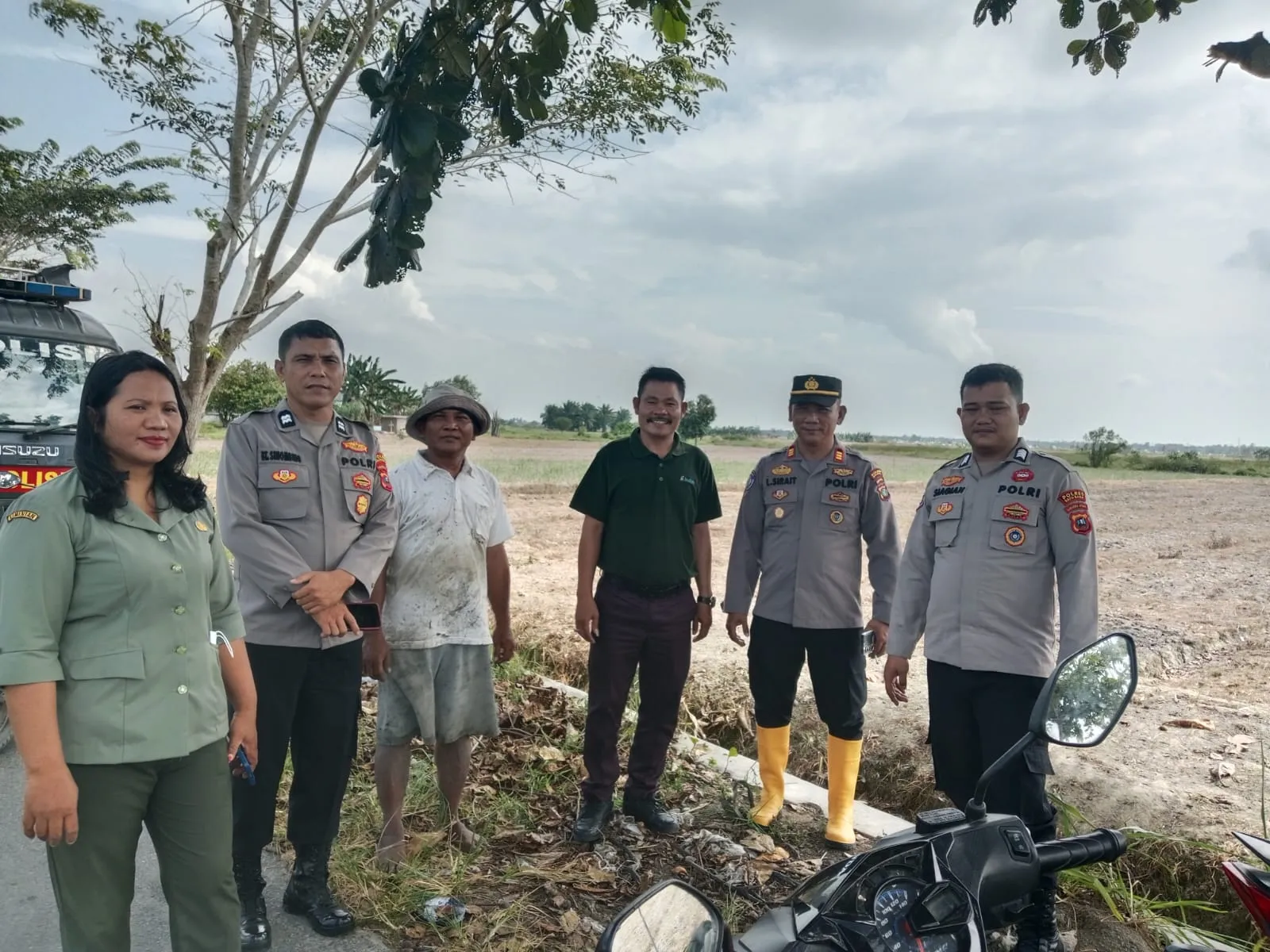 Sat Binmas Polres Batu Bara Ajak Warga Jaga Kamtibmas dan Dukung Ketahanan Pangan