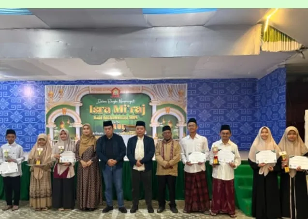 Lomba Pidato Inspiratif Warnai Peringatan Isra' Mi'raj di Pesantren Darul Mursyid