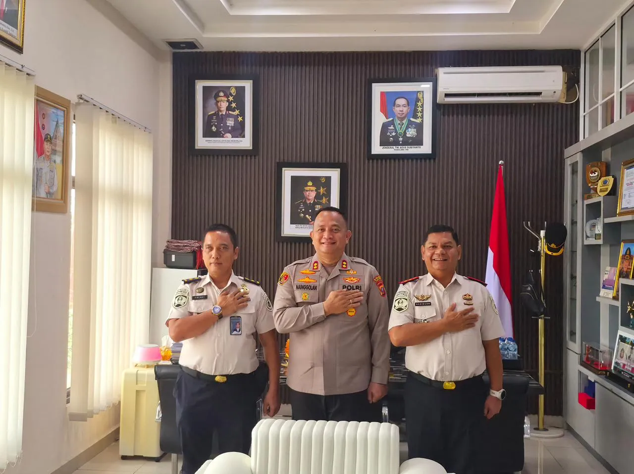 Kalapas Labuhan Ruku Sambangi Polres Batu Bara Guna Perkuat Sinergitas Antar Penegak Hukum​