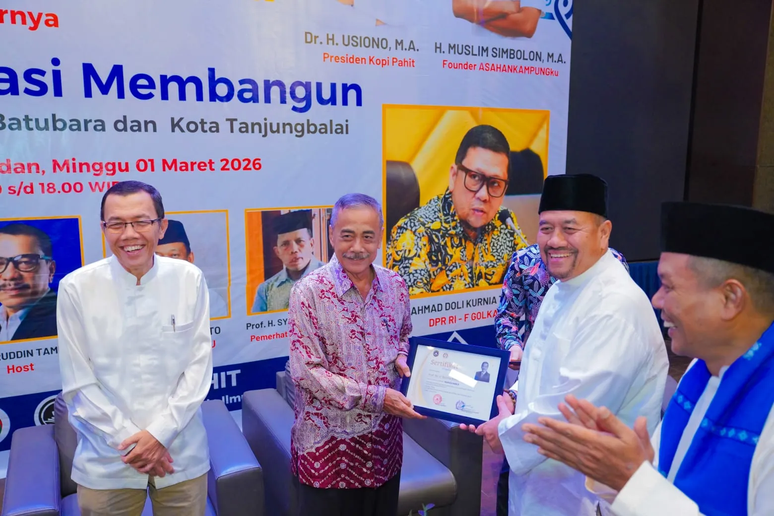 Bupati Batu Bara Hadiri Silaturahmi dan Buka Puasa Bersama ASAHANKAMPUNGku Community