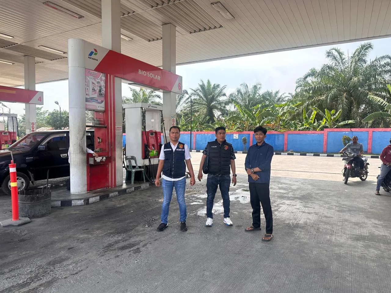 Polres Batu Bara Pantau Stok BBM Saat Idul Fitri 2026, Pasokan Dipastikan Aman