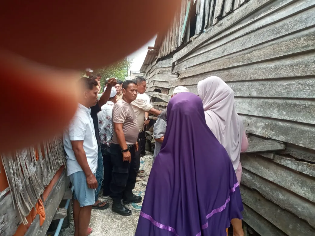 Polsek Labuhan Ruku Grebek Sarang Narkoba di Desa Bogak