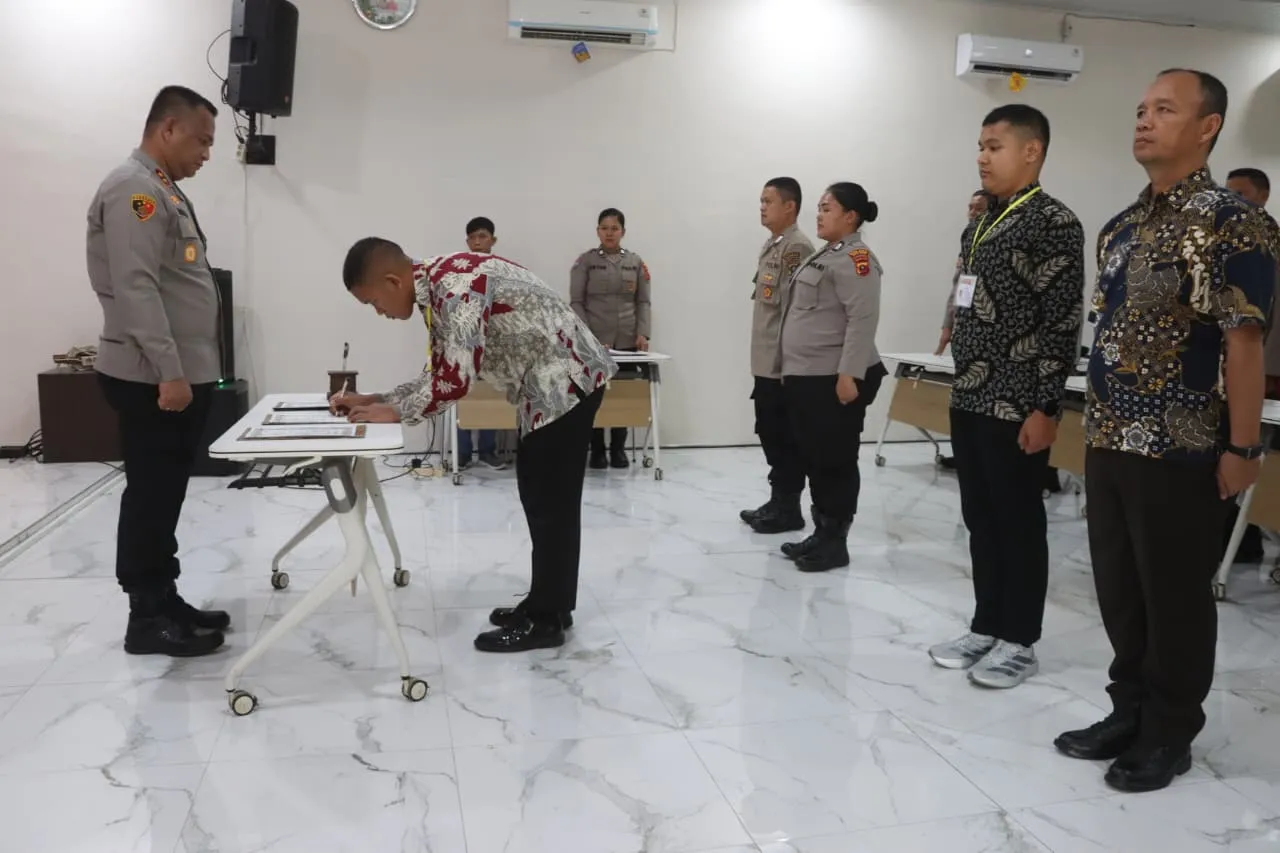 Pakta Integritas Diteken, Polres Batu Bara Pastikan Rekrutmen Polri Bebas KKN