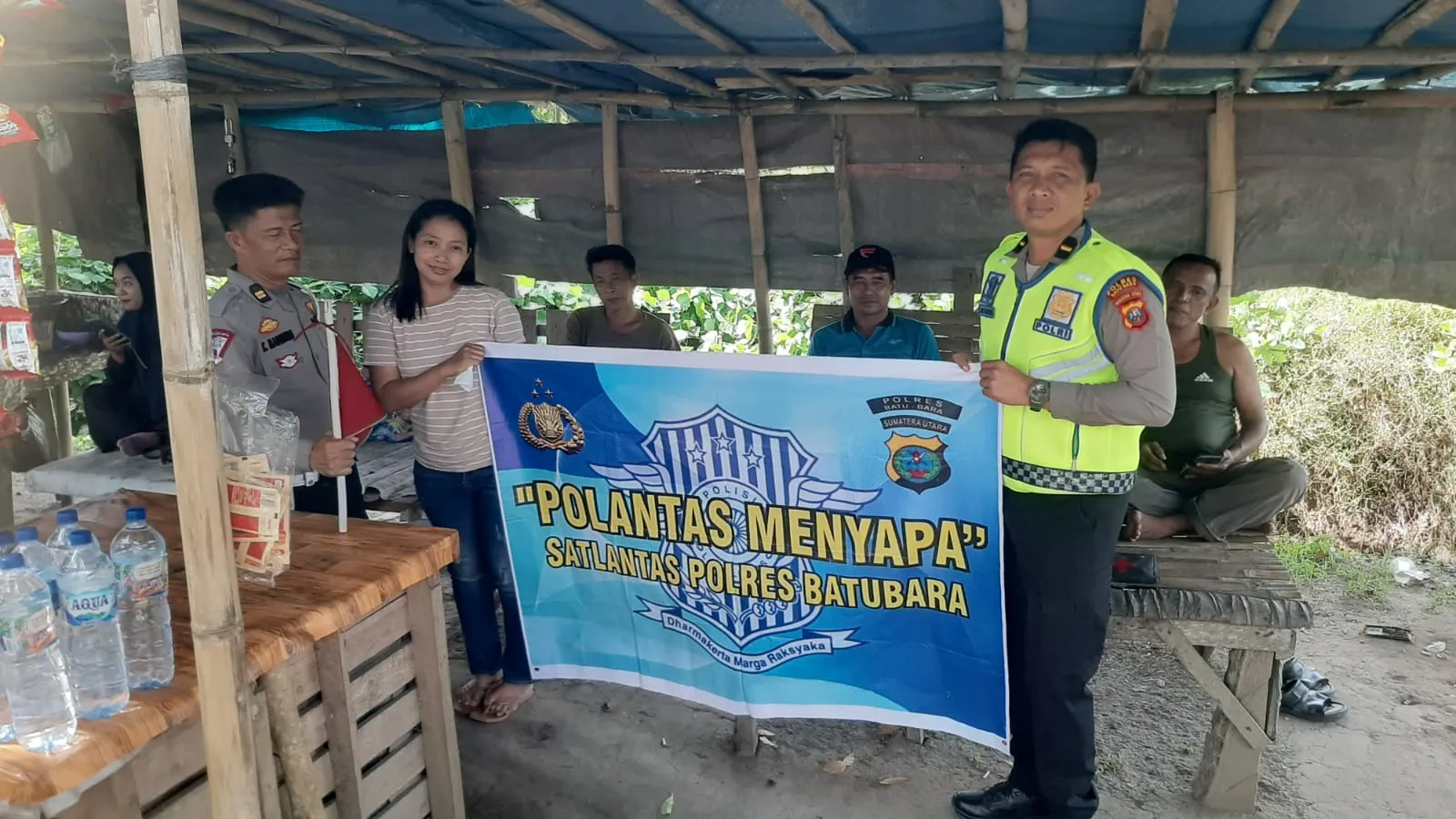Sat Lantas Polres Batu Bara Gelar Polisi Menyapa, Perkuat Kedekatan dengan Masyarakat