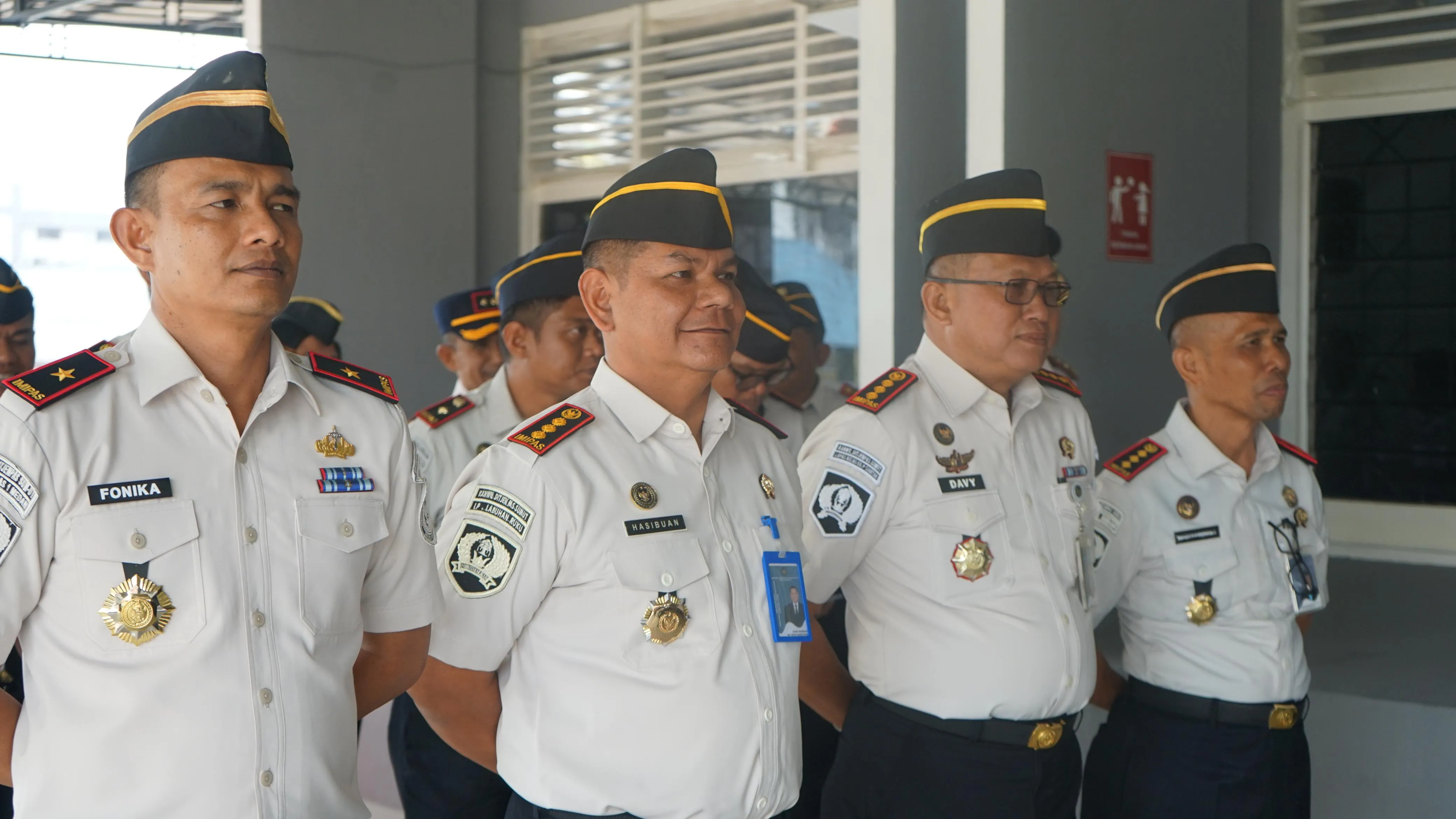 Penyegaran Organisasi, Kalapas Labuhan Ruku Ikuti Pelantikan Pejabat di Kanwil Ditjenpas Sumut
