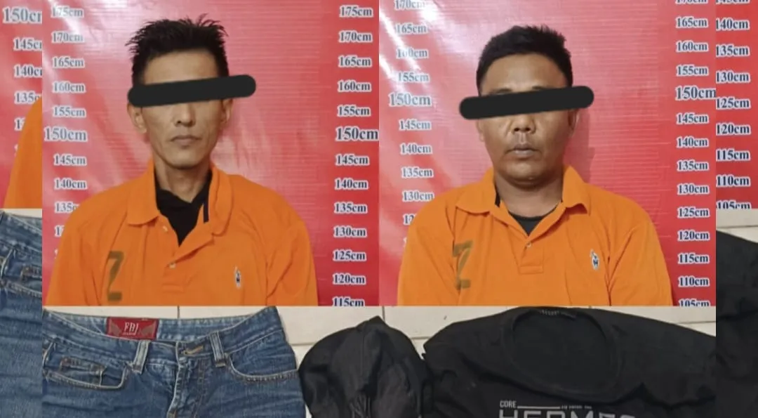 Polsek Perbaungan Tangkap Dua Pelaku Pencurian Motor, Ditemukan Sabu