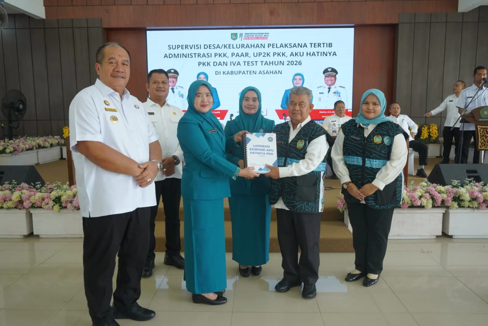TP PKK Sumut Turun ke Asahan,  Beri Penilaian Pelaksanaan Program TP PKK Asahan