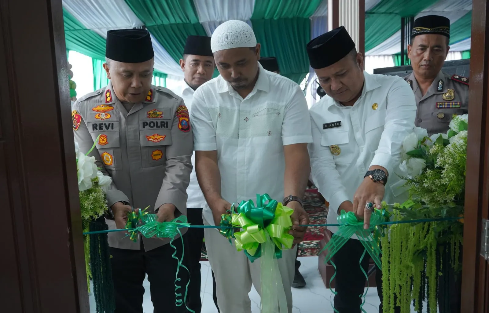 Kapolres Asahan Revi Nurvelani Resmikan Rumah Tahfidz Qur’an Amaliyah