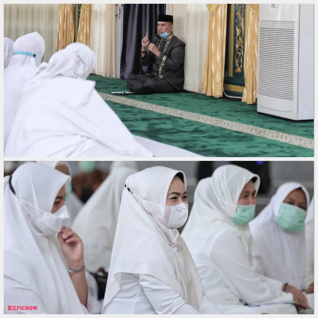 Kader TP PKK Kota Medan Antusias Pengajian Ramadhan