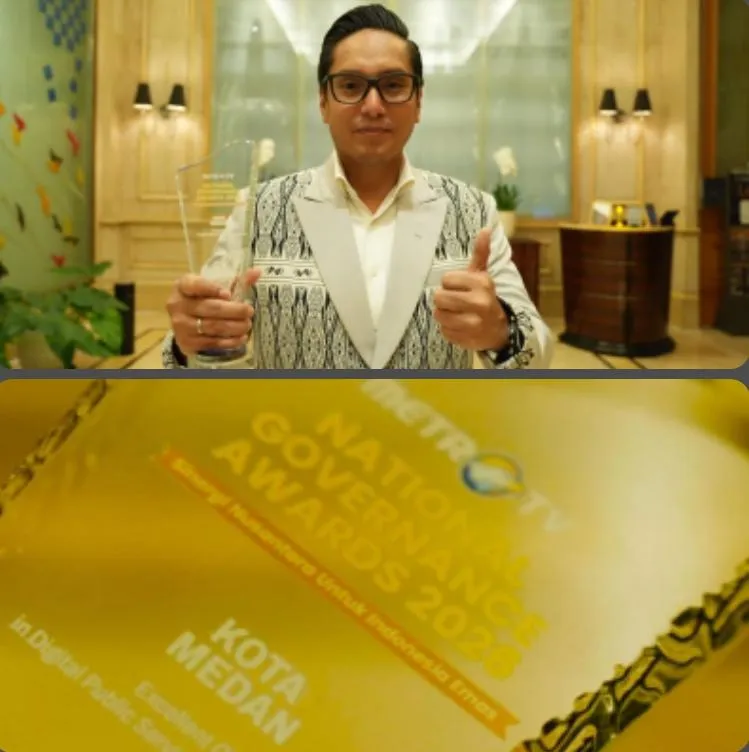 Medan Gemilang, Raih National Governance Award 2026 Lewat Transformasi Layanan Digital