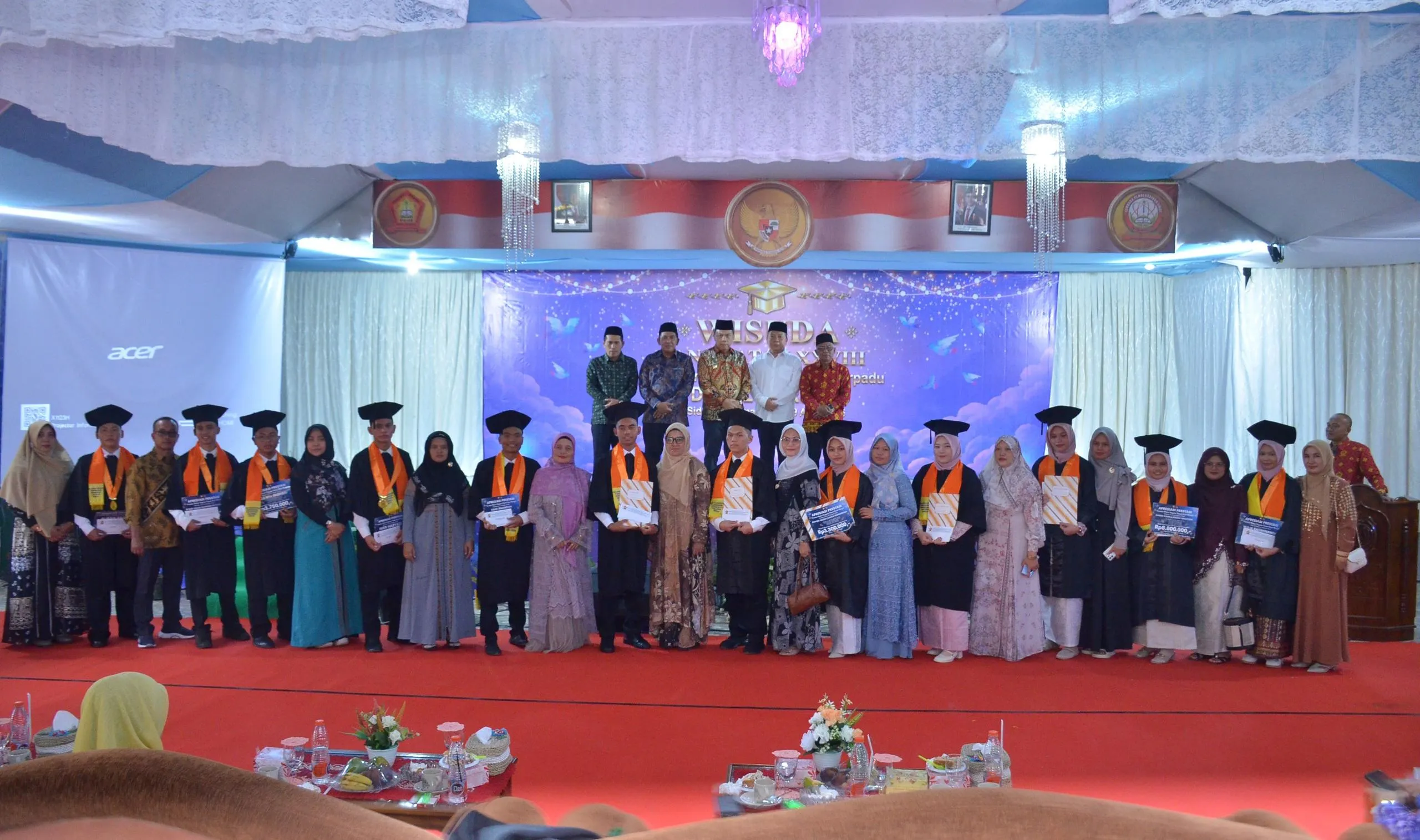 Wisuda Angkatan XXVIII Pesantren Darul Mursyid, Lulus PTN 100 Persen