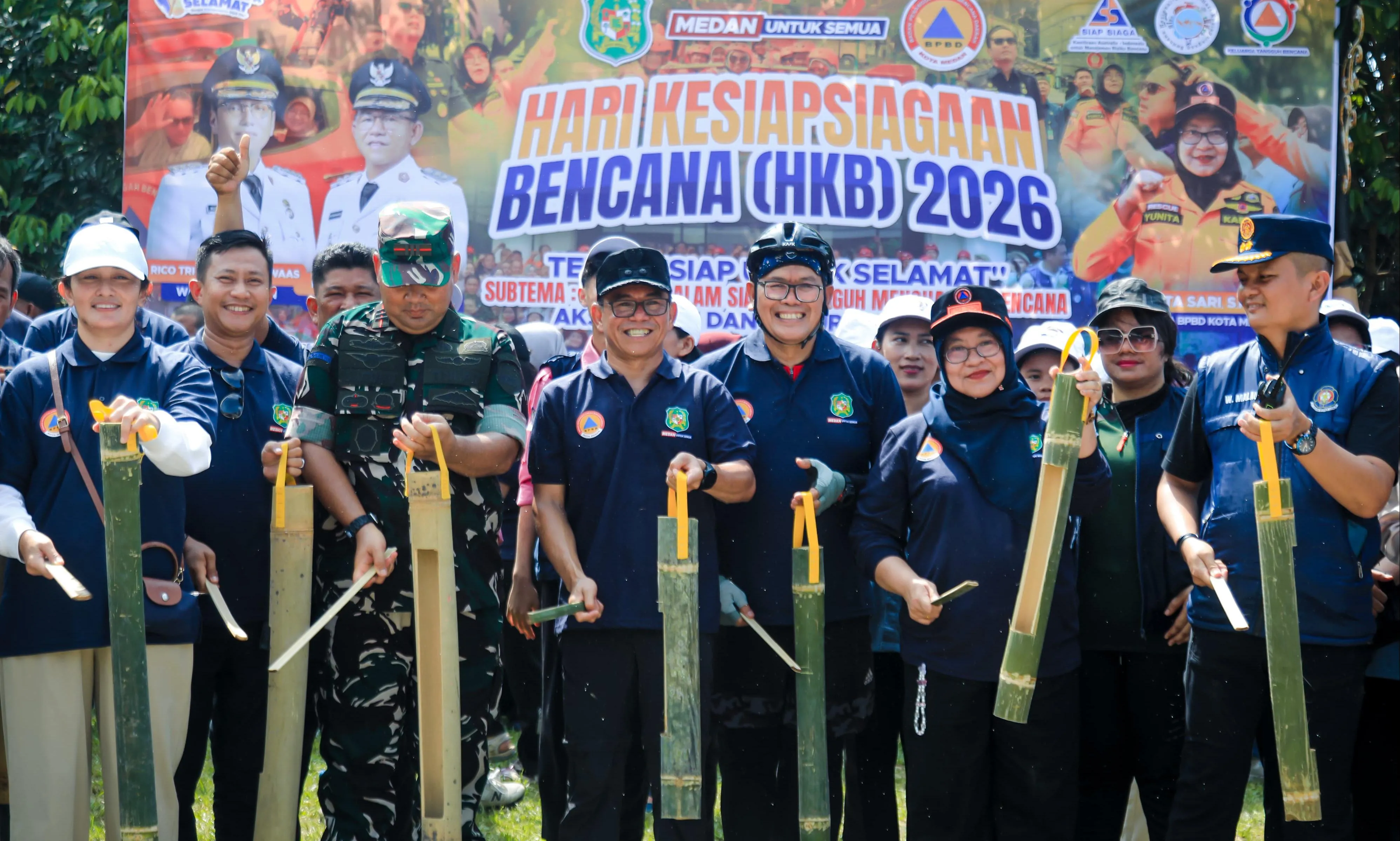 Dari Kentongan ke Edukasi Warga, Pesan Tegas Zakiyuddin Harahap di Hari Kesiapsiagaan Bencana 2026