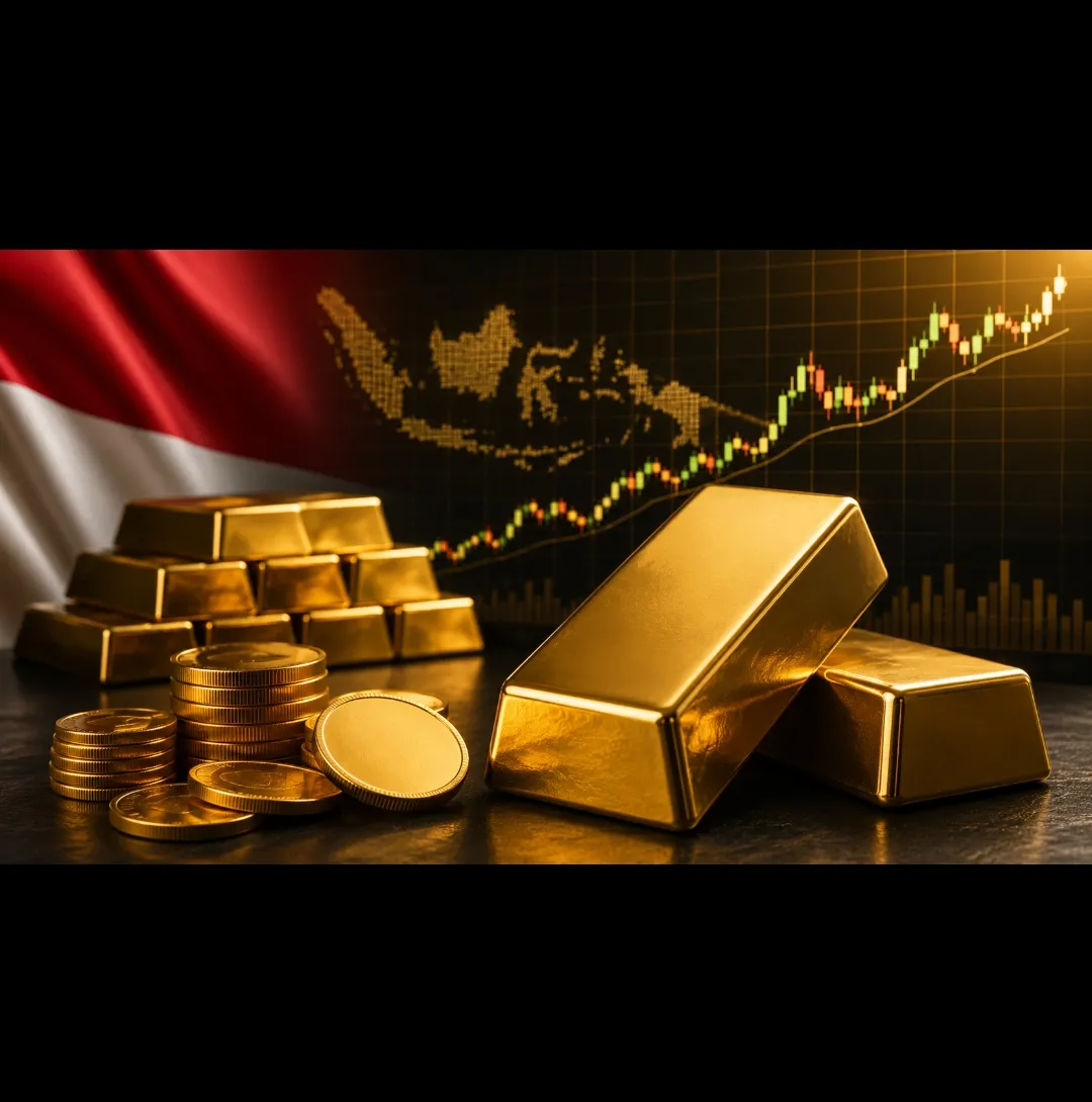 Harga Emas Pegadaian Hari Ini Stagnan, Antam BELM Naik Rp25 Ribu