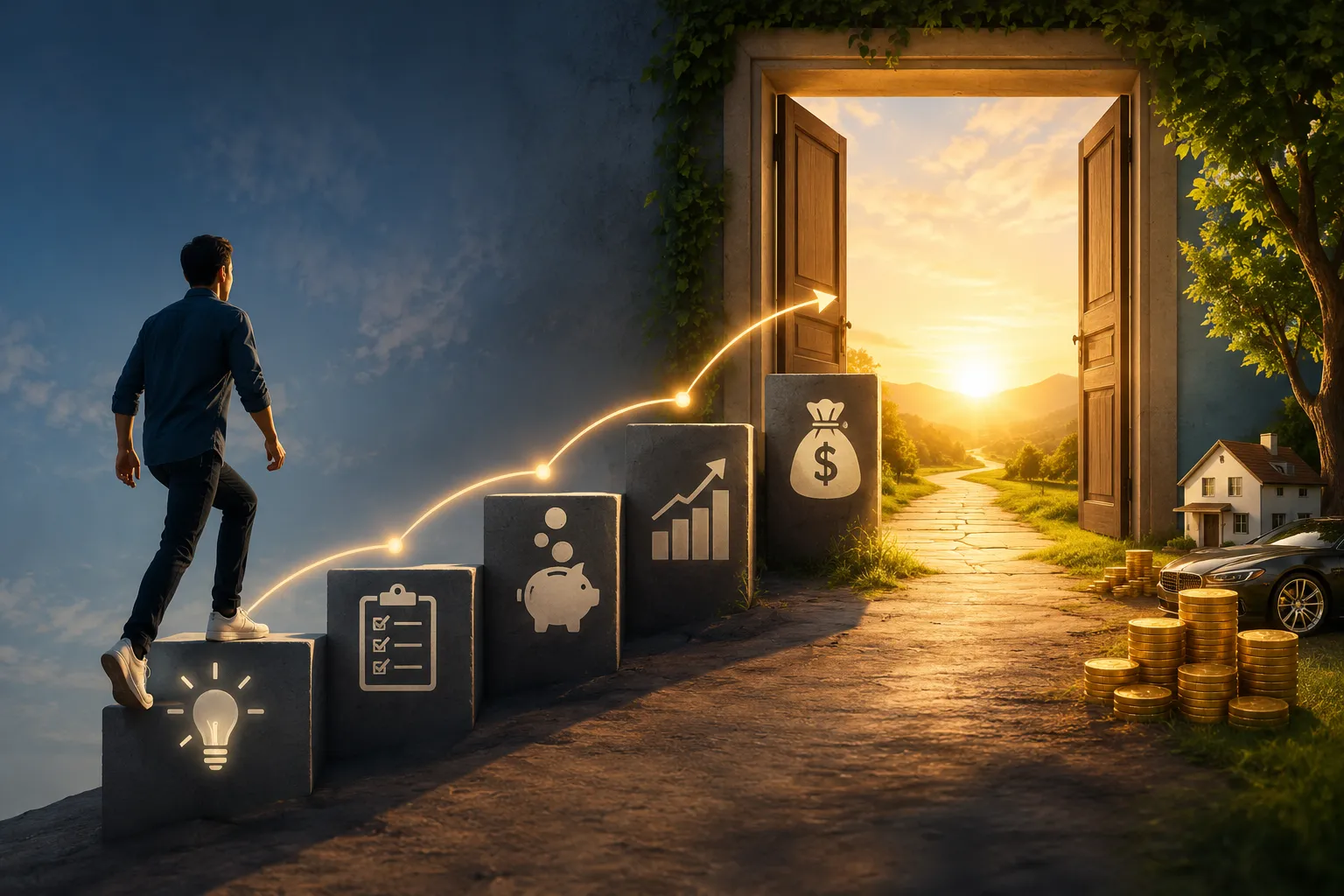 5 Simple Steps to Unlock Your Path to Financial Freedom