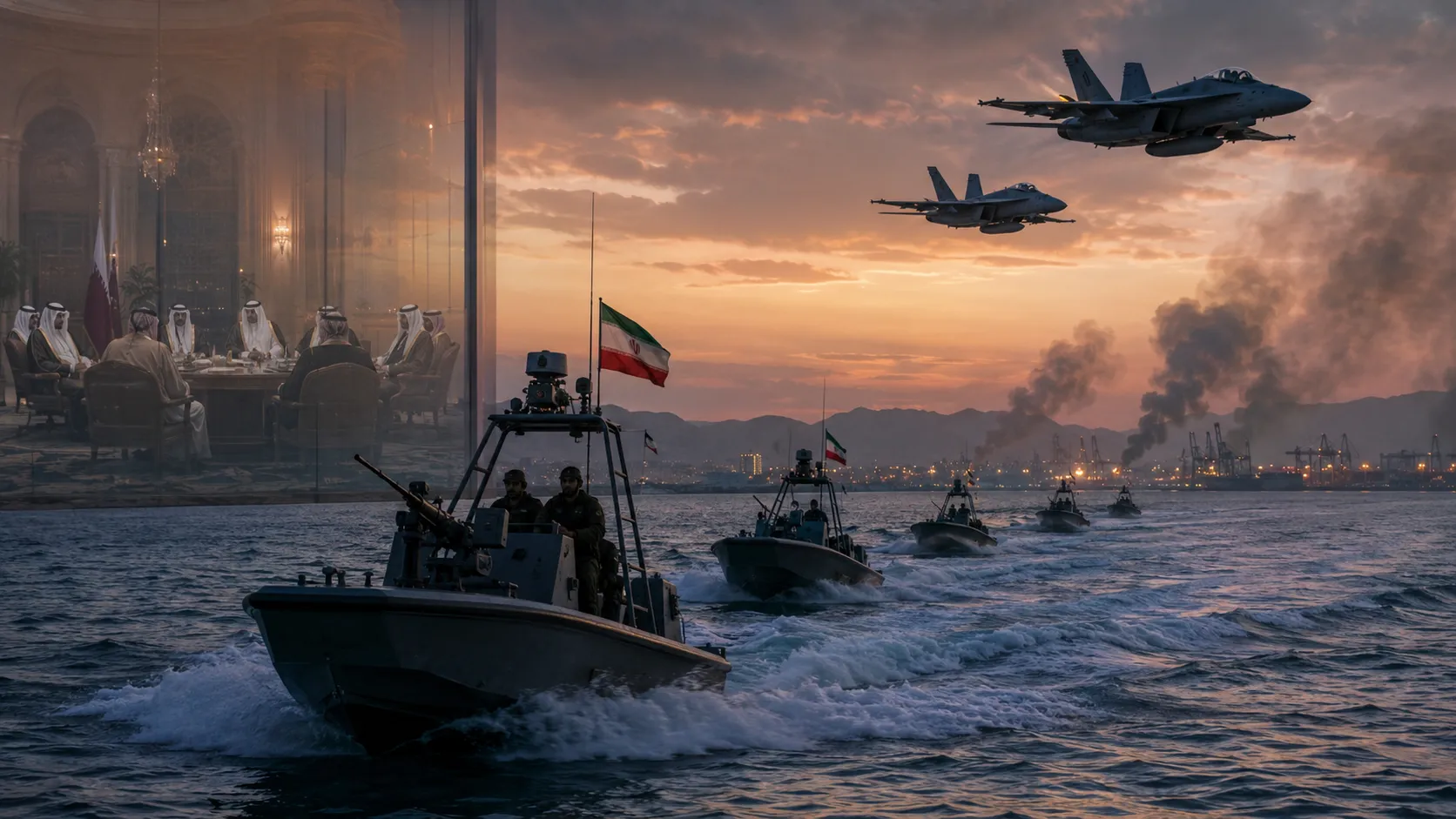AS-Iran Memanas di Selat Hormuz, Serangan Kapal Terjadi Saat Diplomasi Qatar Berjalan