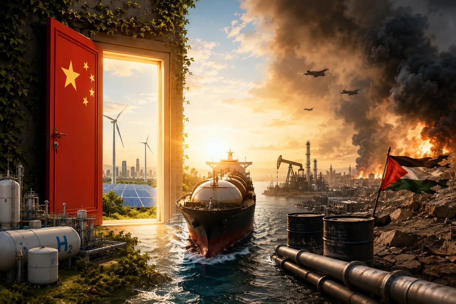 China Opens Door to New Energy Era as Tensions Erupt in the Middle East