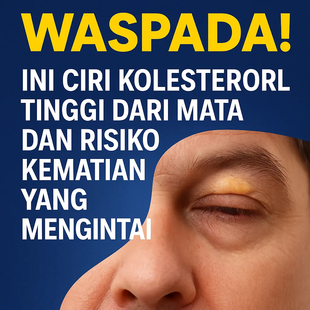Waspada Kolesterol Tinggi! Muncul Tanda di Mata, Bisa Jadi Pemicu Serangan Jantung dan Stroke