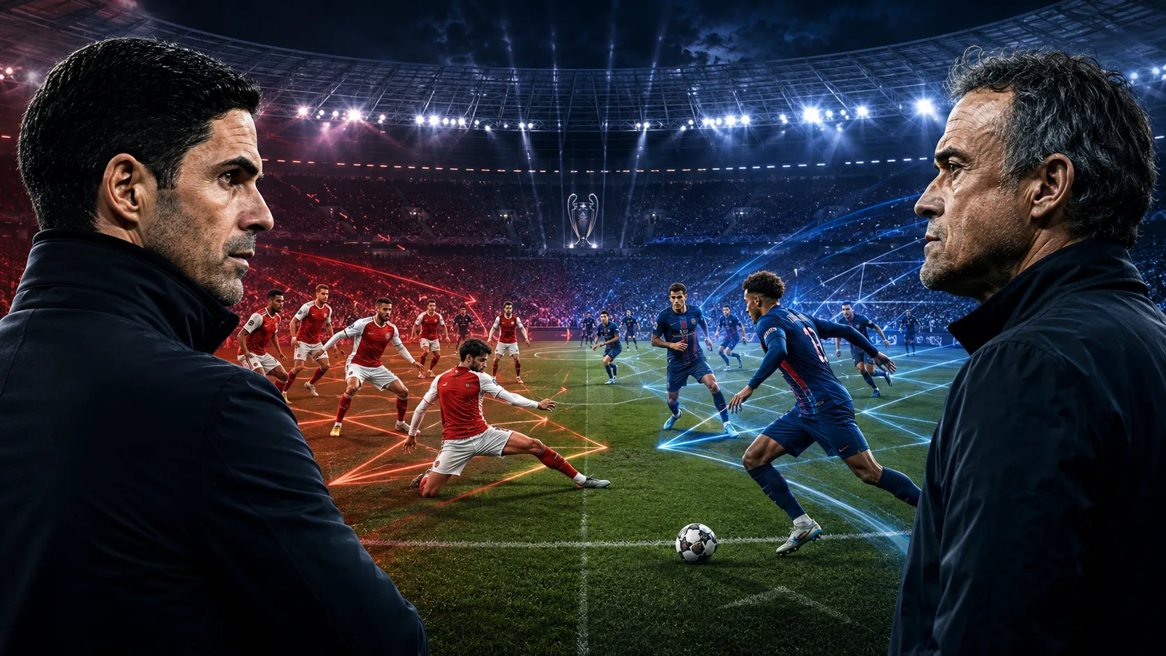 Final Liga Champions PSG vs Arsenal: Duel Arteta-Enrique dan Ujian Dua Gaya Bermain