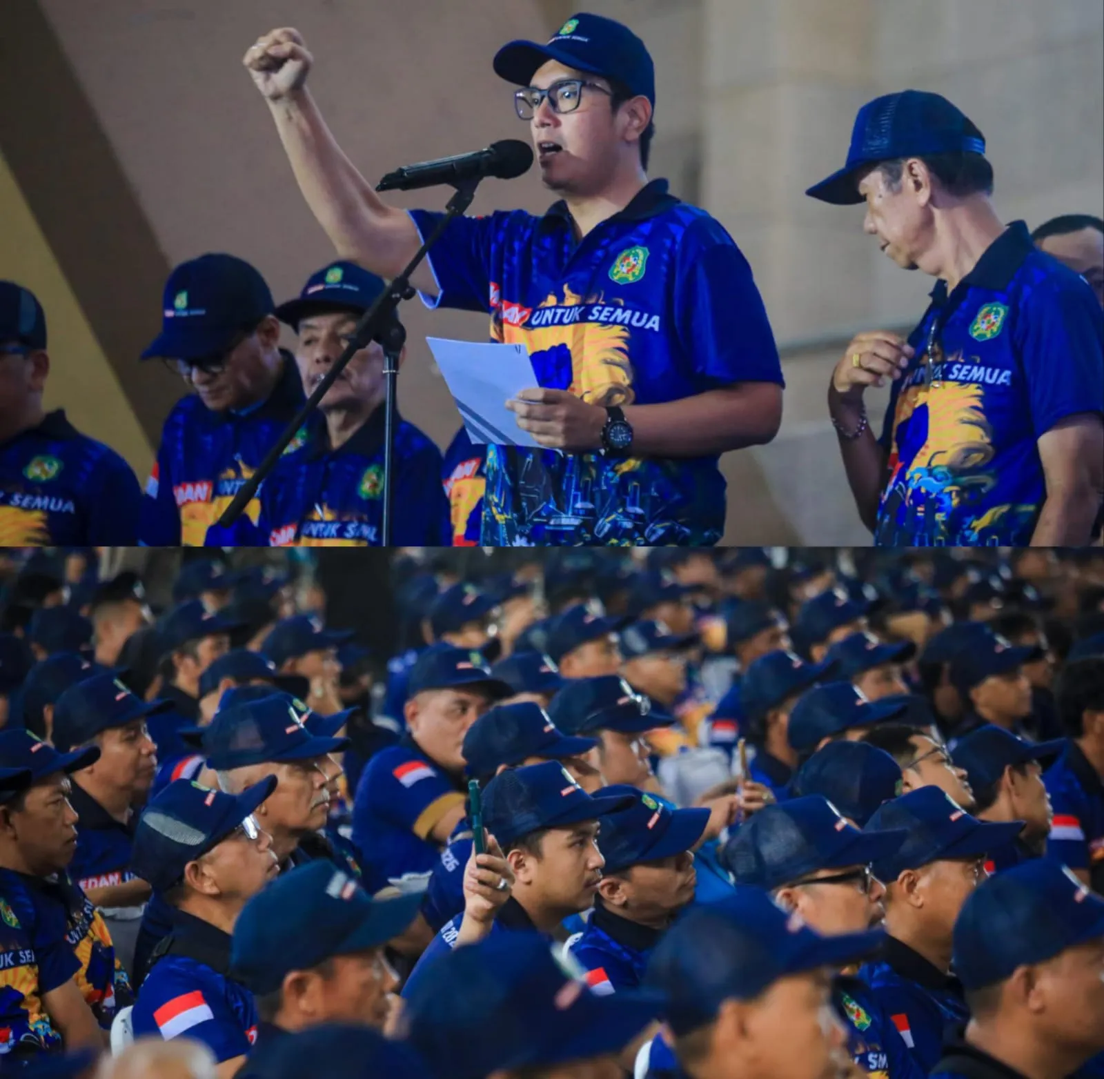 May Day di Medan Penuh Sukacita dan Kebersamaan, Rico Waas: Buruh adalah Denyut Nadi Ekonomi dan Pembangunann