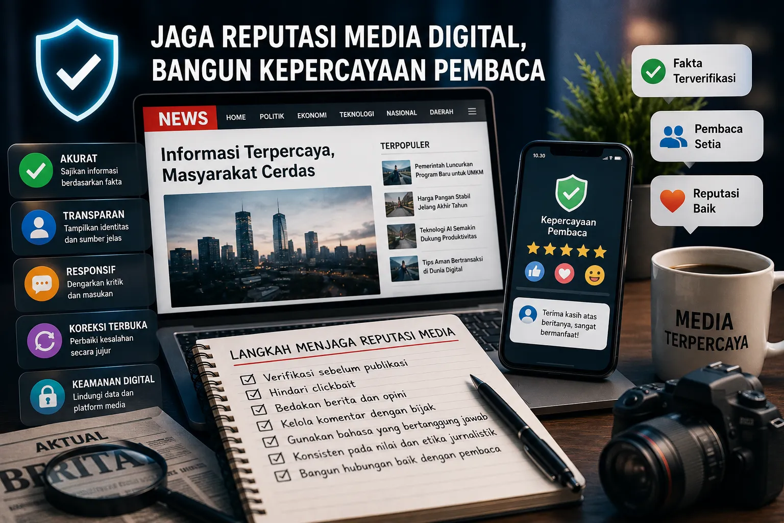 Langkah Ampuh Menjaga Reputasi Media Digital di Era Digital
