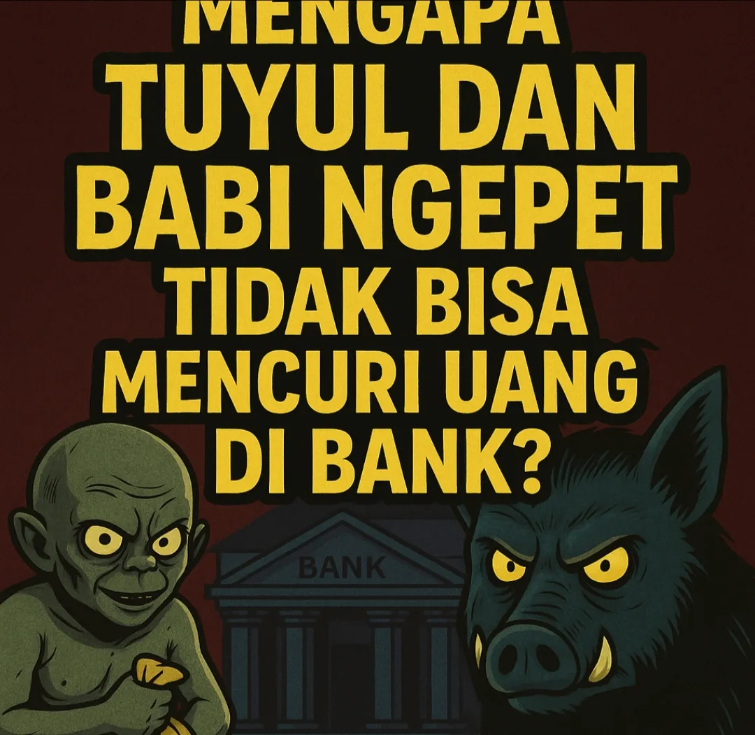 Mengapa Tuyul dan Babi Ngepet Tidak Pernah Mencuri Uang di Bank? Ini Penjelasan Logis, Sejarah, dan Fakta Sosialnya