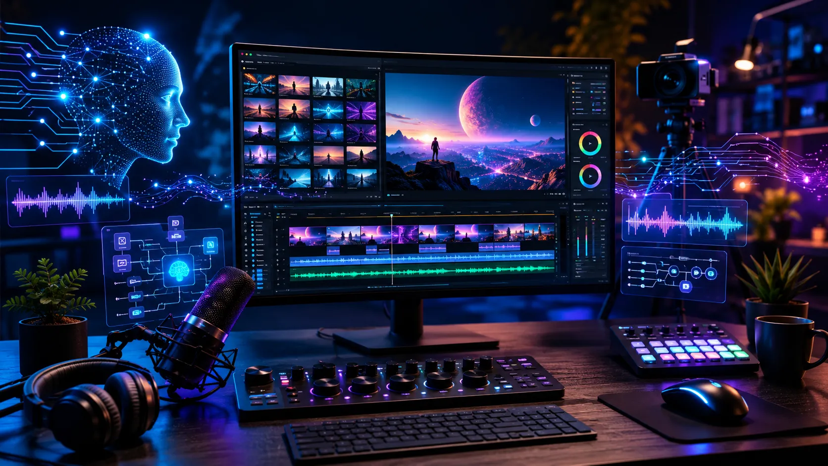 Solusi Tool Editing Video dan Podcast AI untuk Konten Media Kreator
