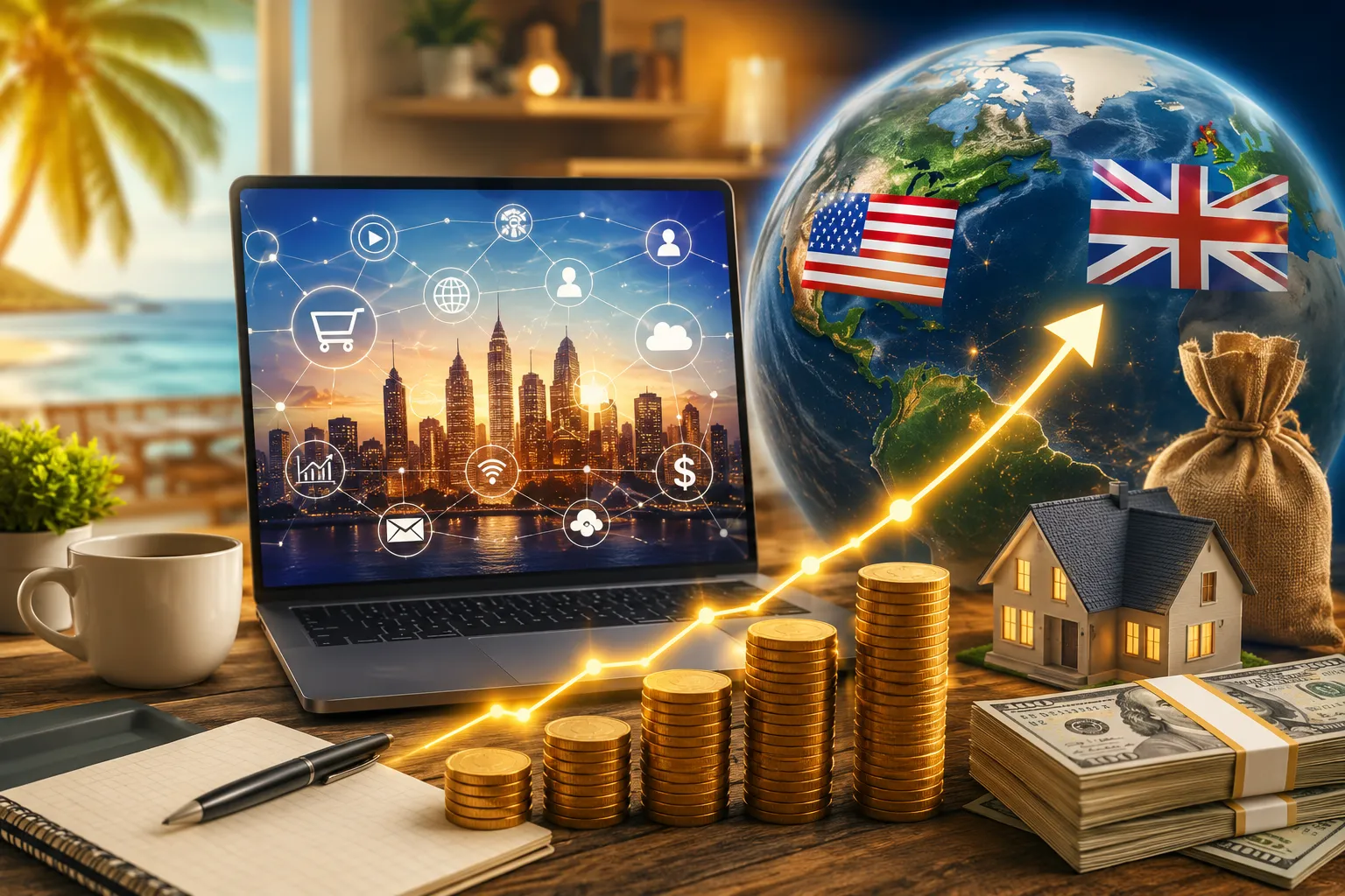 The Ultimate Guide to Building a Lucrative Online Empire: Top Passive Income Strategies for Americans and Brits