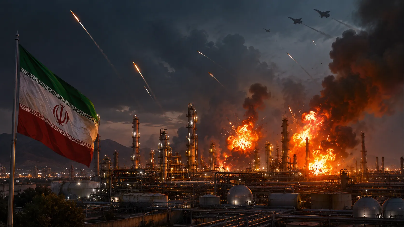 Abaikan Teguran Trump, Israel Gempur Pabrik Petrokimia Iran
