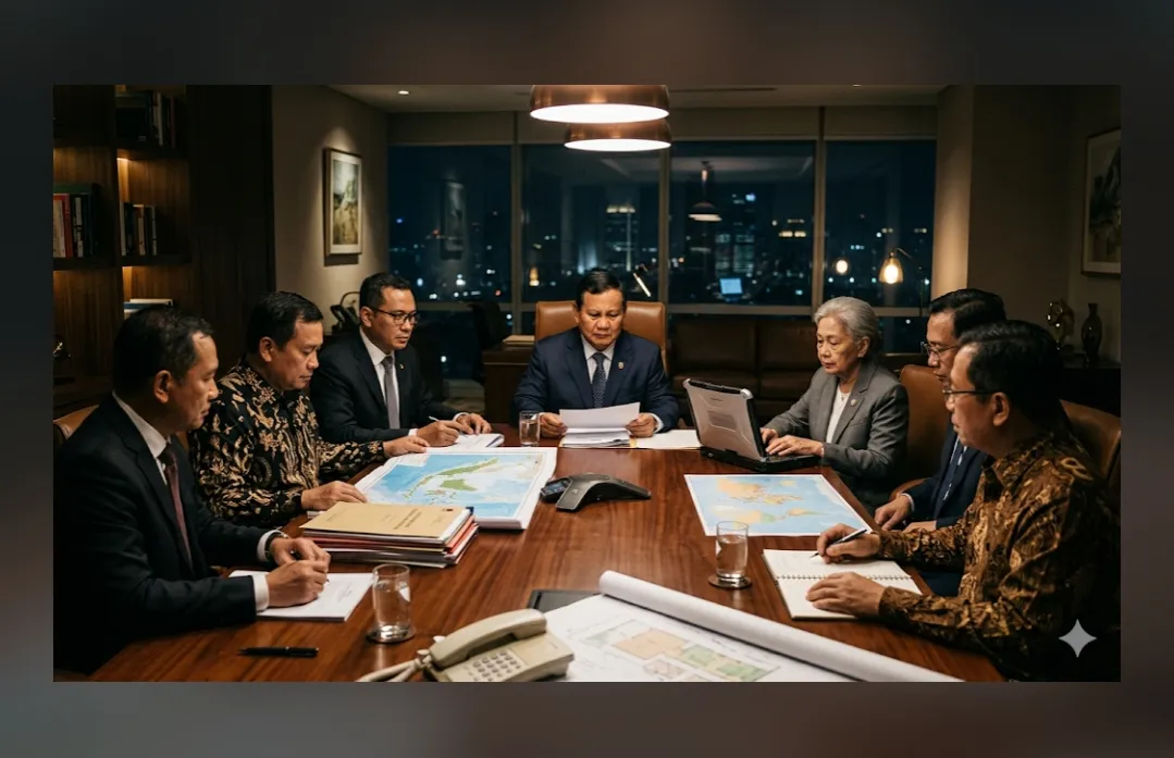 Prabowo Panggil Menteri di Kertanegara Minggu Malam, Perintahkan Pengumuman Data Investasi Global