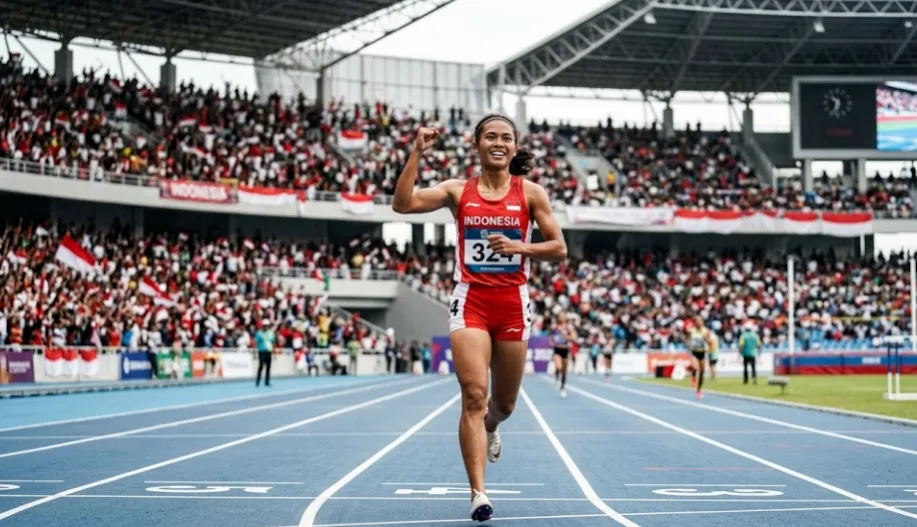 Atletik Indonesia Borong Medali di Filipina, Emilia Nova Sabet Emas Saptalomba