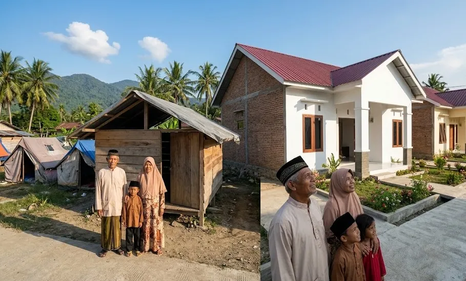 Anggaran Rumah Korban Bencana Aceh Diusulkan Naik Jadi Rp80 Juta, Ini Alasan BNPB