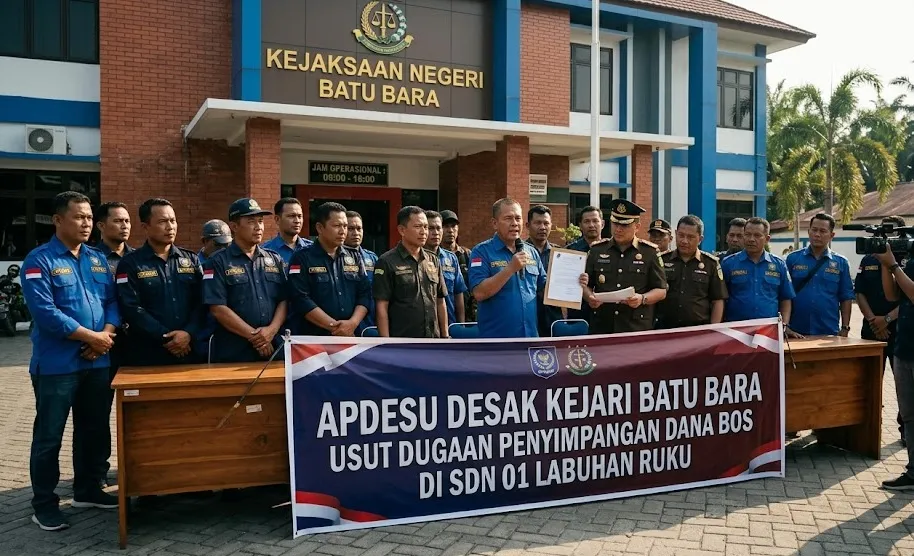 APDESU Desak Kejari Batu Bara Usut Dugaan Penyimpangan Dana BOS SDN 01 Labuhan Ruku