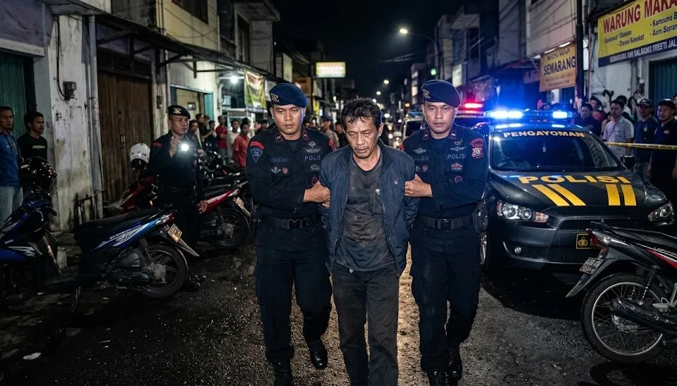 Buron Dua Bulan, Paman yang Tega Bakar Keponakan di Semarang Akhirnya Ditangkap