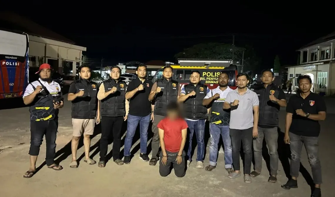 Buron Kasus Rudapaksa Anak Ditangkap Tim URC Polres Langsa di Aceh Tamiang