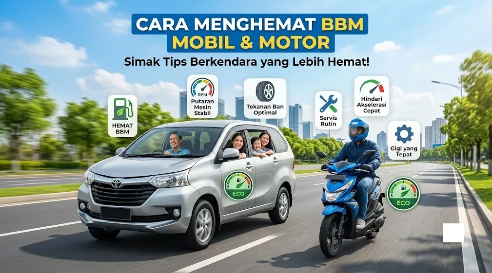 Cara Menghemat BBM Mobil dan Motor, Simak Tips Berkendara yang Lebih Hemat