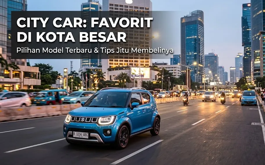 City Car Masih Jadi Favorit di Kota Besar, Ini Pilihan dan Tips Membelinya