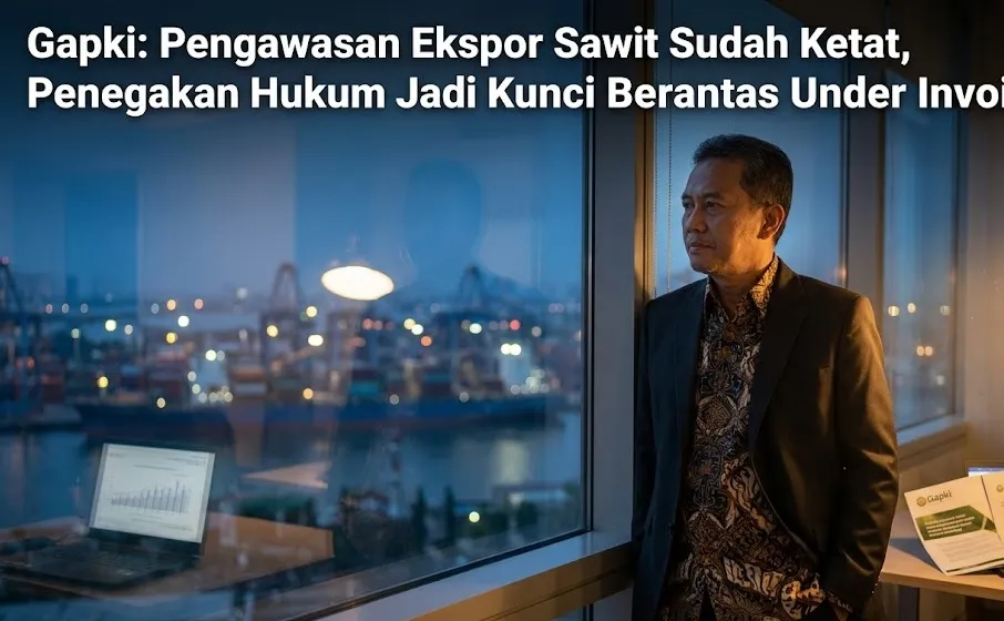 Gapki: Pengawasan Ekspor Sawit Sudah Ketat, Penegakan Hukum Jadi Kunci Berantas Under Invoicing