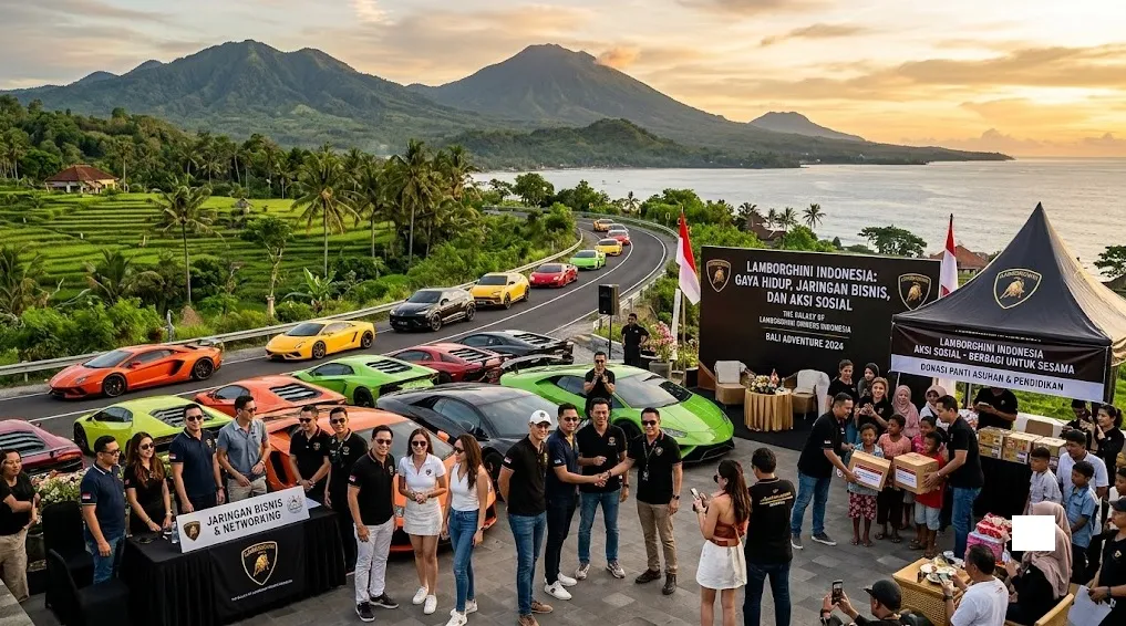 Gaya Hidup Pemilik Lamborghini di Indonesia: Eksklusivitas, Solidaritas, dan Jejaring Bisnis