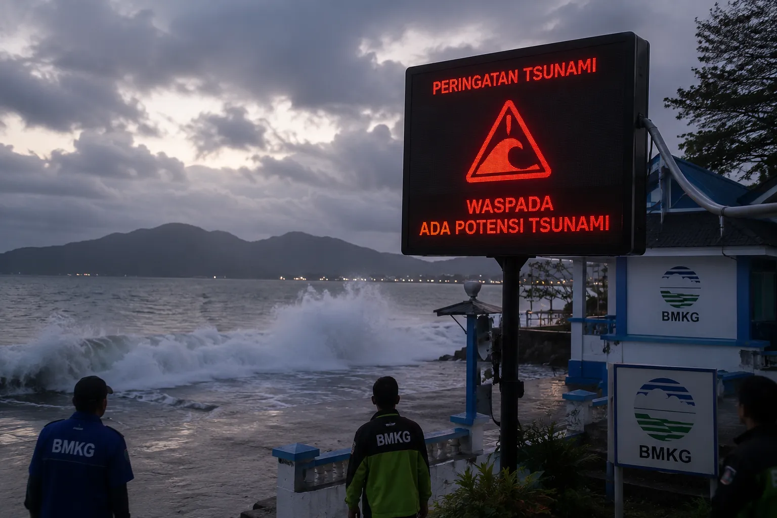Gempa M 7,7 di Laut Sulawesi: BMKG Deteksi Tsunami Minor di Sulut dan Maluku Utara