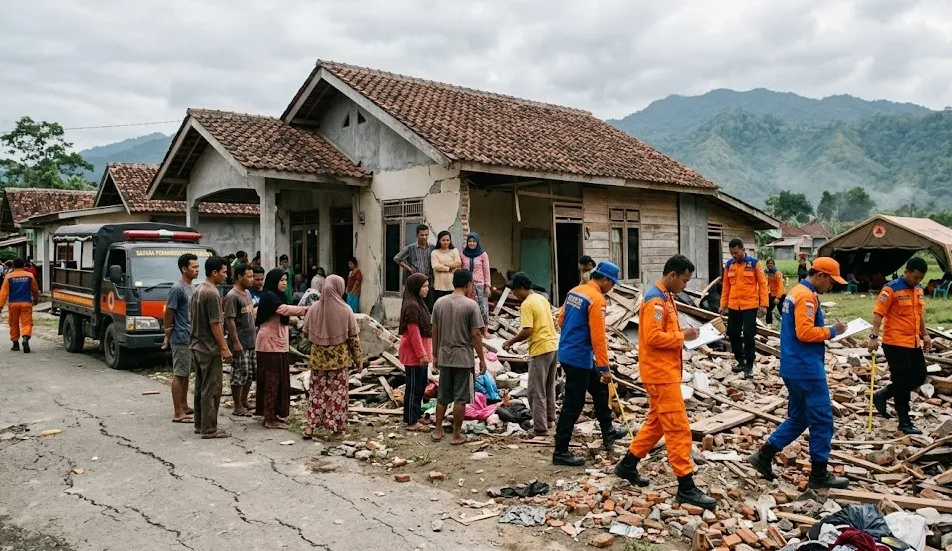 Gempa Magnitudo 6,7 Guncang Sulawesi Tengah, BNPB Kebut Pendataan Kerusakan di Tiga Wilayah