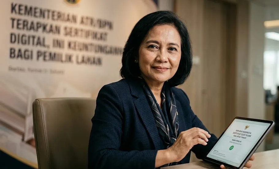 Kementerian ATR/BPN Terapkan Sertifikat Digital, Ini Keuntungannya bagi Pemilik Lahan
