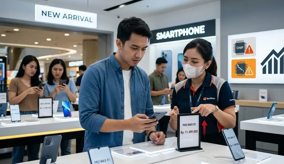 Krisis Chip AI Mulai Berdampak, Harga HP Baru Diproyeksikan Naik Signifikan