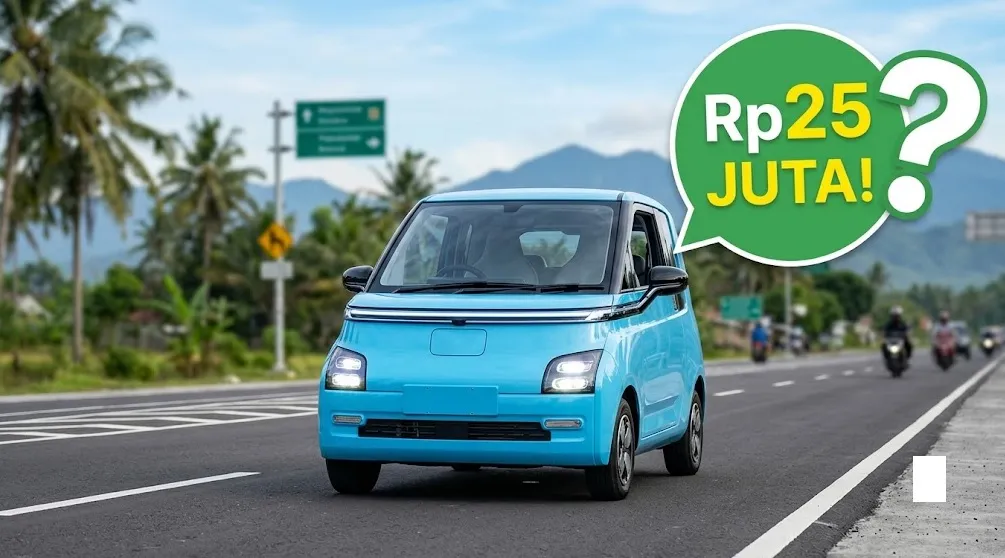 Mobil Listrik Rp25 Juta di Indonesia, Benarkah Bisa Dipakai di Jalan Raya?