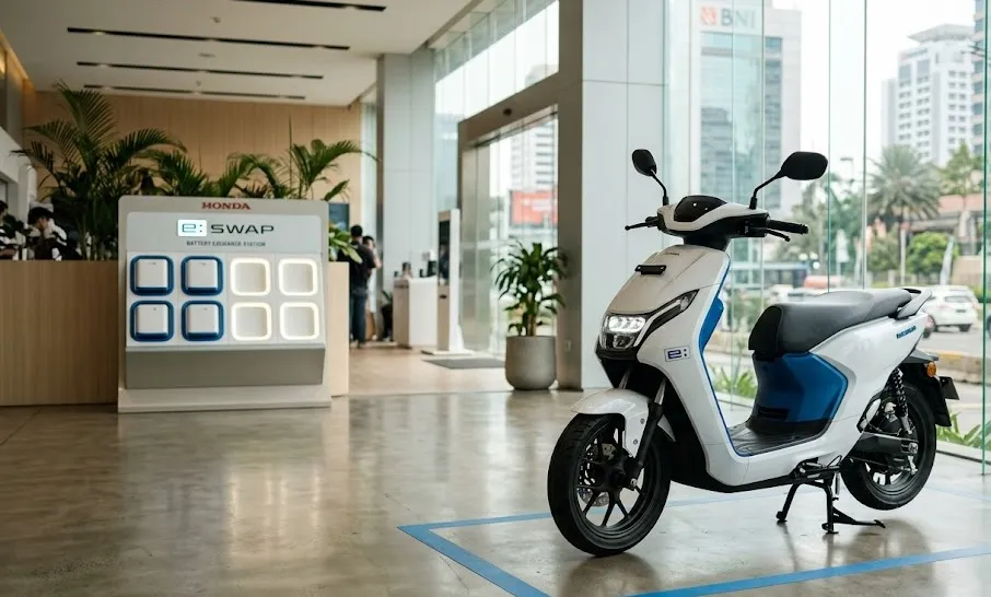 Mulai Masuk Pasar Motor Bekas, Segini Kisaran Harga Honda CUV e: Seken