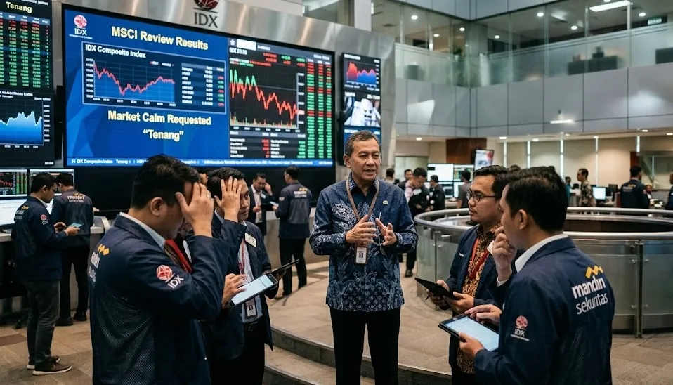 OJK Minta Pelaku Pasar Saham Tetap Tenang Hadapi Hasil Review MSCI Pekan Ini